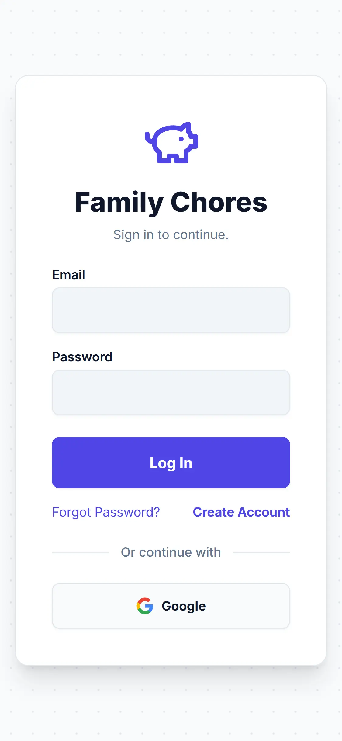 Login Page